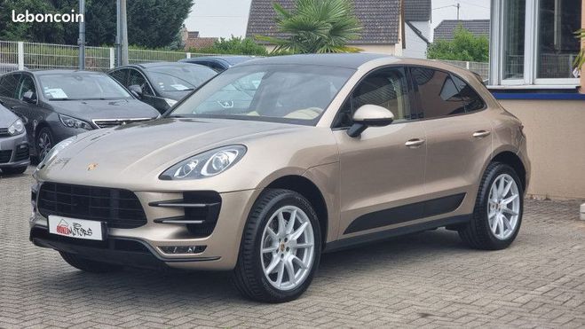 Porsche Macan (95B) 3.0 V6 340CH S PDK Beige de 2015