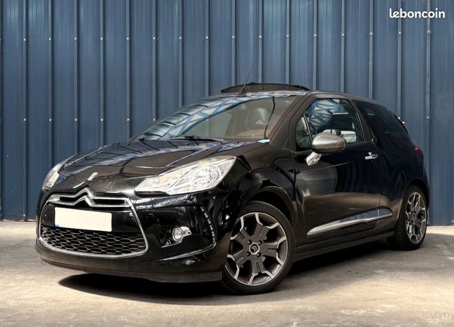 Citroen DS3 cabriolet 1.6 THP 155ch Sport Chic Sige Noir de 2013