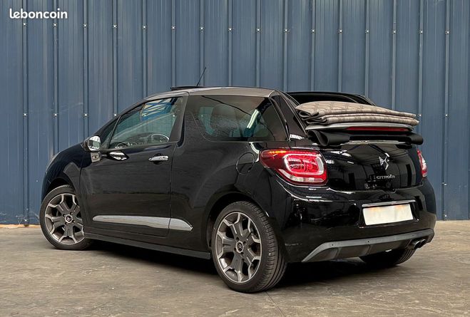 Citroen DS3 cabriolet 1.6 THP 155ch Sport Chic Sige Noir de 2013