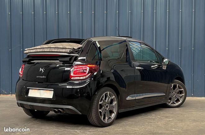 Citroen DS3 cabriolet 1.6 THP 155ch Sport Chic Sige Noir de 2013