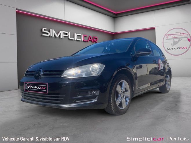 Volkswagen Golf 1.6 TDI 105 BlueMotion Carat DSG7 // ATT Noir de 2014