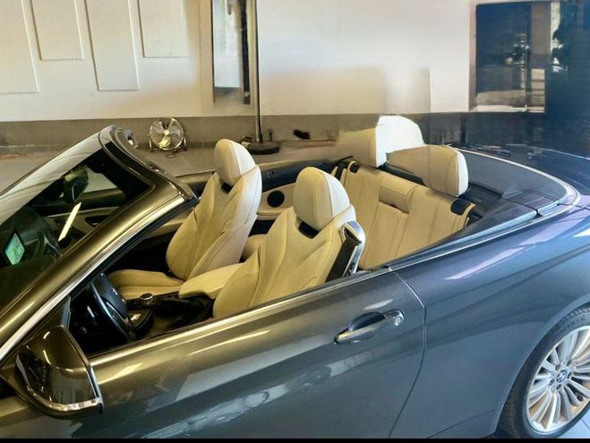 BMW Serie 4 435 d Xdrive luxury Grise de 2015