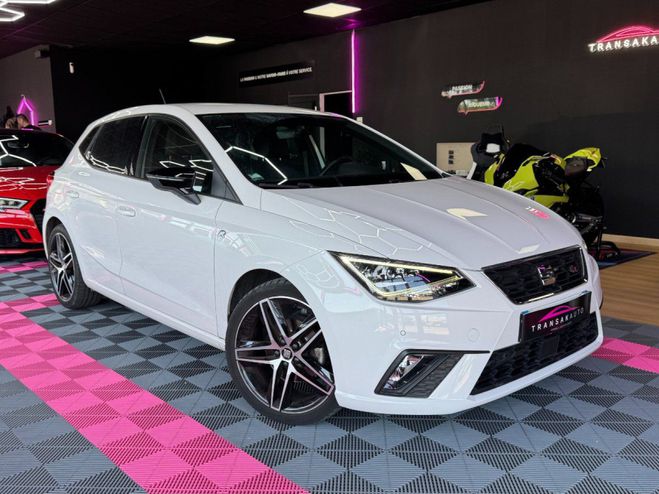 Seat Ibiza FR 110 ch TSi DSG7 ~ Camra ~ Alcantara  Blanc de 2021