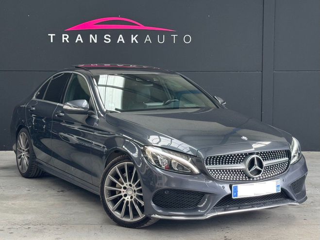 Mercedes Classe C 220 Sportline AMG - TOIT OUVRANT - BURME Gris de 2014