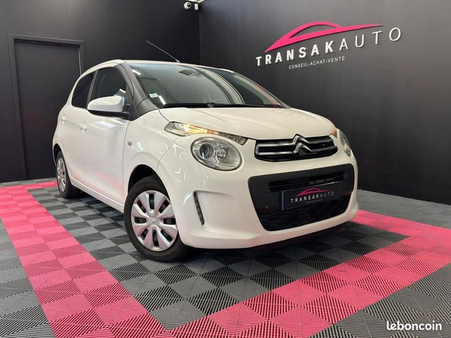 Citroen C1 1.0 VTi 68 Feel Edition SECONDE MAIN RV Blanc de 2017