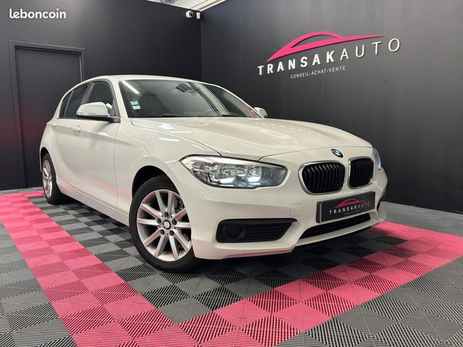 BMW Serie 1 F20 LCI2 114d 95ch Lounge ORIGINE FRANCE Blanc de 2017