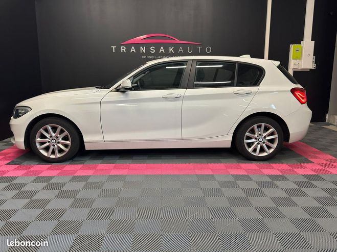 BMW Serie 1 F20 LCI2 114d 95ch Lounge ORIGINE FRANCE Blanc de 2017
