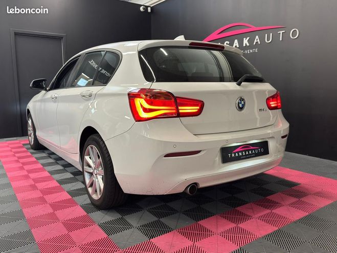 BMW Serie 1 F20 LCI2 114d 95ch Lounge ORIGINE FRANCE Blanc de 2017