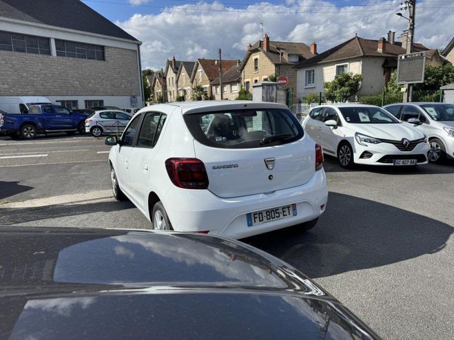 Dacia Sandero 0.9 TCe - 90 Laurate   Clim BLANC de 2019
