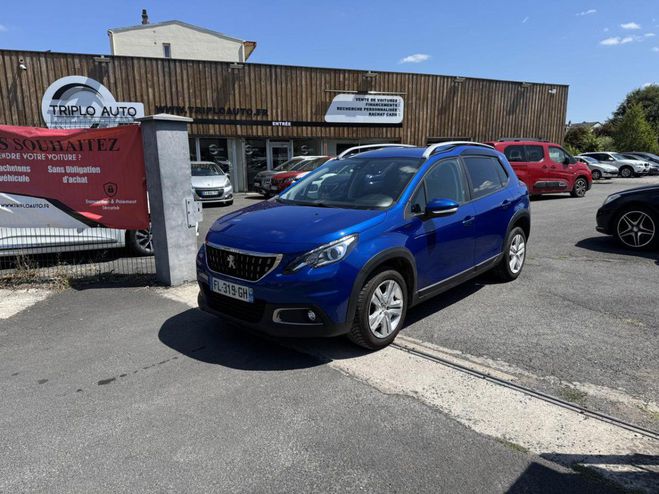 Peugeot 2008 1.5 BlueHDi S&S - 100 Signature clim   R BLEU CLAIR de 2019