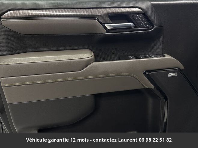 Chevrolet Silverado zr2 6.2l tout compris hors homologation  Noir de 2023