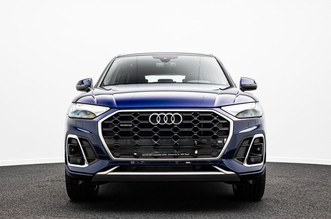 Audi Q5 50 TFSIe 299 S tronic 7 Quattro S line Bleu Navarre de 2021