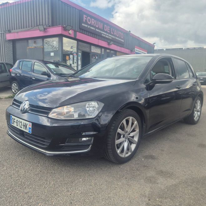 Volkswagen Golf VII 1.6 TDI 105 BLUEMOTION TECHNOLOGY CA Noir de 2014