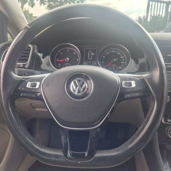 Volkswagen Golf VII 1.6 TDI 105 BLUEMOTION TECHNOLOGY CA Noir de 2014