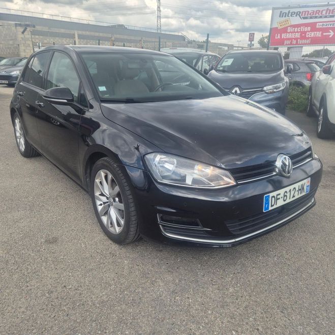 Volkswagen Golf VII 1.6 TDI 105 BLUEMOTION TECHNOLOGY CA Noir de 2014