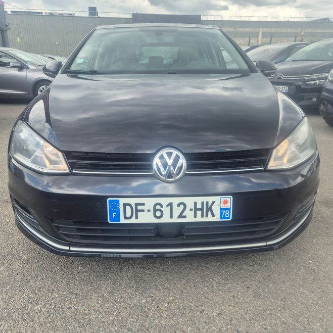 Volkswagen Golf VII 1.6 TDI 105 BLUEMOTION TECHNOLOGY CA Noir de 2014