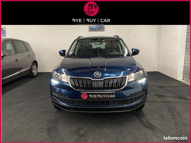 Skoda Karoq 1.6 tdi 115 business dsg bva Bleu de 2019