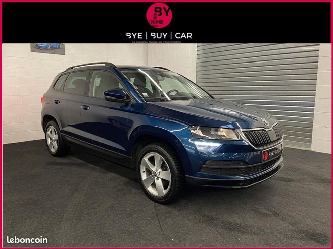 Skoda Karoq 1.6 tdi 115 business dsg bva Bleu de 2019