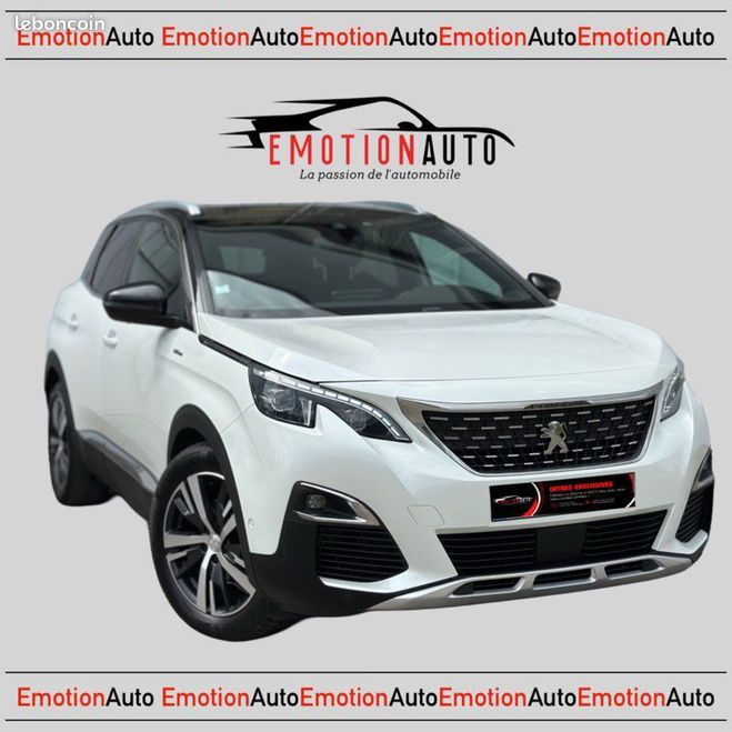 Peugeot 3008 GT Line 2.0 BlueHDi 150ch Blanc de 2018