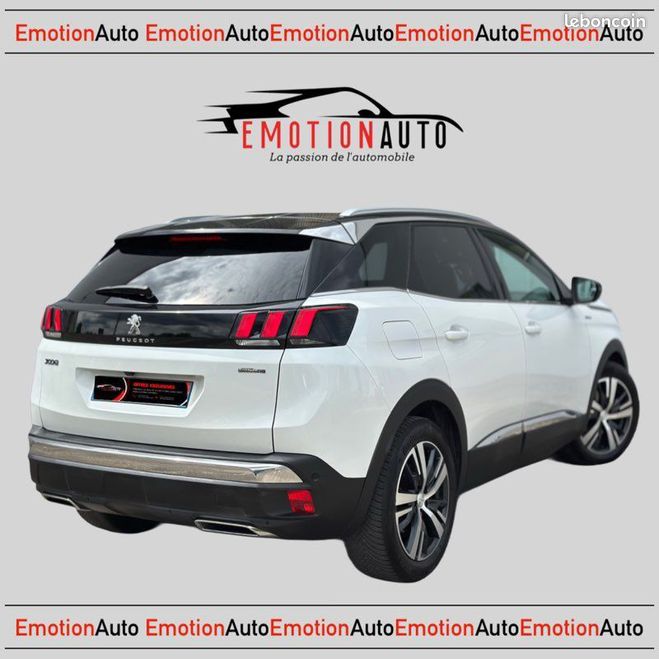 Peugeot 3008 GT Line 2.0 BlueHDi 150ch Blanc de 2018