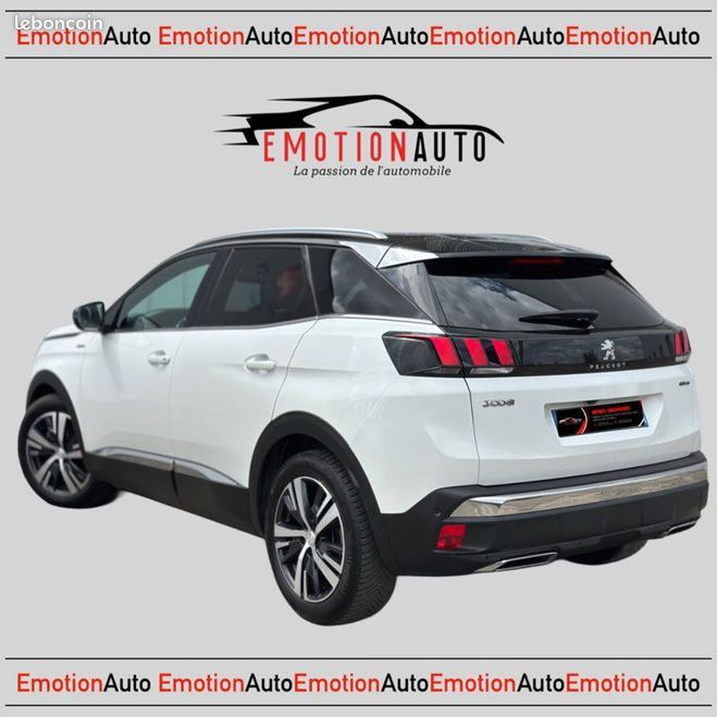 Peugeot 3008 GT Line 2.0 BlueHDi 150ch Blanc de 2018