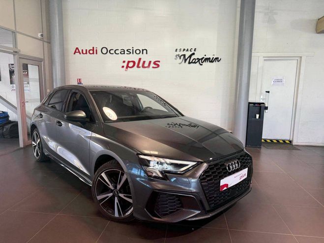 Audi A3 Sportback 40 TFSIe 204 S tronic 6 S Line Gris de 2021