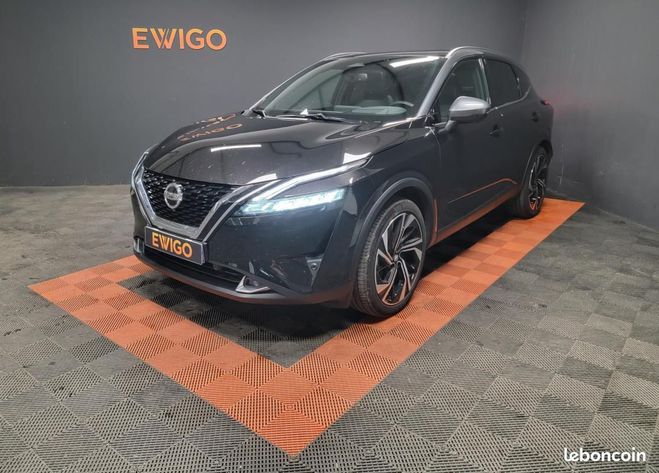 Nissan Qashqai 1.3 158ch Mild Hybrid TEKNA+ Xtronic Si Noir de 2022