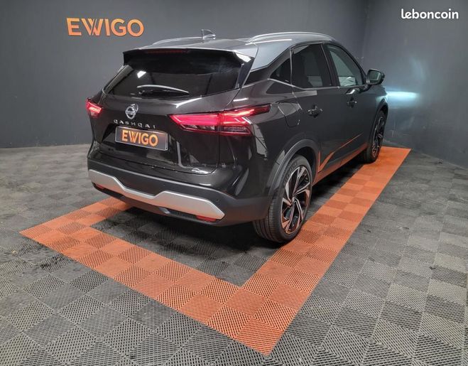 Nissan Qashqai 1.3 158ch Mild Hybrid TEKNA+ Xtronic Si Noir de 2022