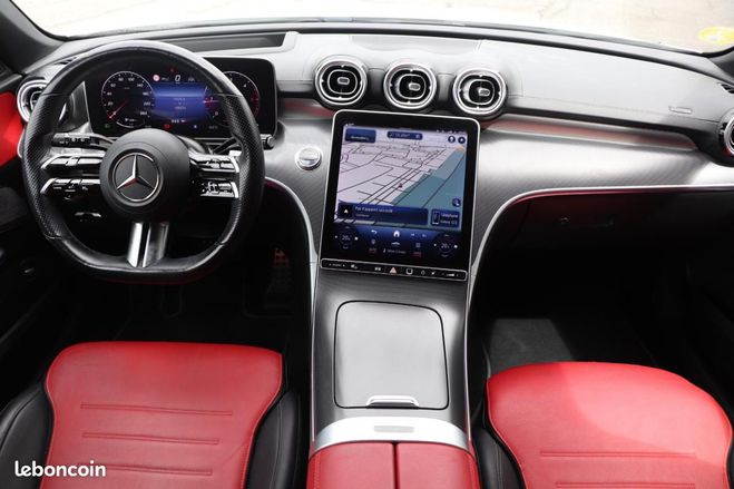 Mercedes Classe C BREAK 220 D MHEV AMG LINE 4MATIC TOIT OU Blanc de 2021