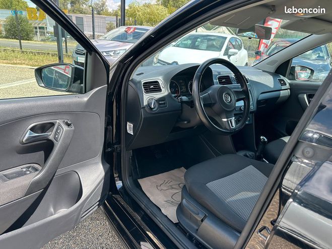 Volkswagen Polo 1.2 Tdi 75Ch Trendline 5P Noir de 2011