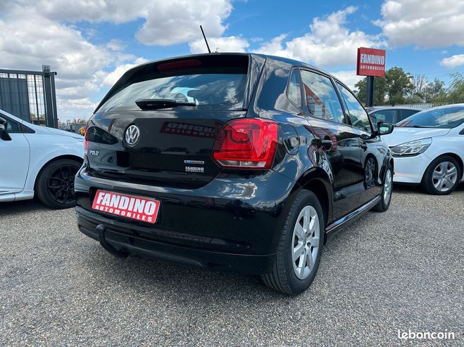 Volkswagen Polo 1.2 Tdi 75Ch Trendline 5P Noir de 2011
