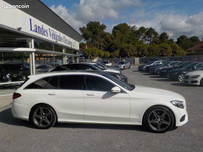 Mercedes Classe C sw 220 d sportline 7g-tronic plus Blanc de 2015
