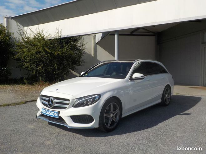 Mercedes Classe C sw 220 d sportline 7g-tronic plus Blanc de 2015