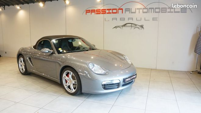 Porsche Boxster S 987 boite mcanique, 11-2005-105450km Gris de 2005