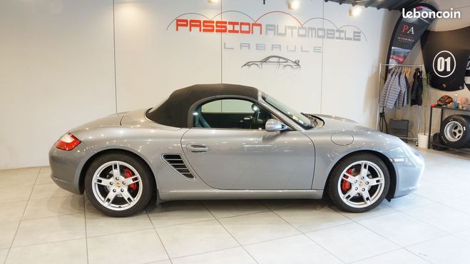 Porsche Boxster S 987 boite mcanique, 11-2005-105450km Gris de 2005