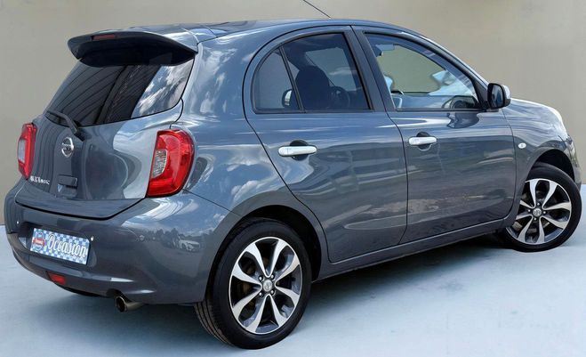 Nissan Micra IV 1.2i 80ch (4 cv) BVM5 5 Portes Bleu - Gris de 2016