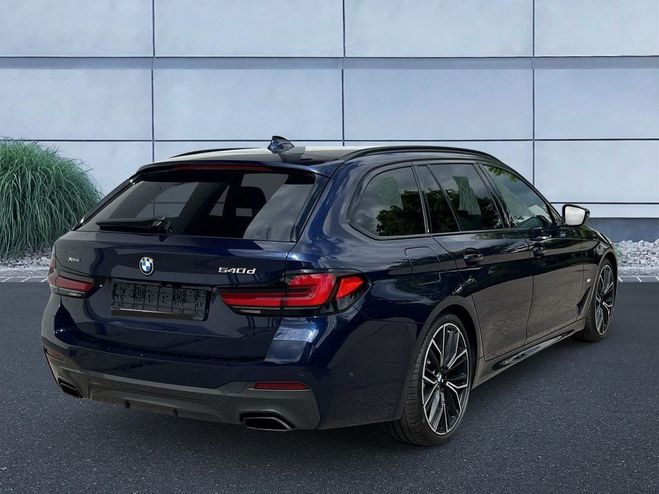 BMW Serie 5 TOURING G31 LCI 540d TwinPower Turbo xDr Bleu de 2022