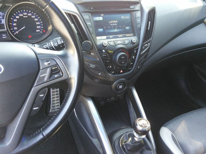 Hyundai Veloster 1.6 T-GDI 16V 186 cv CLIMATISATION - MOT Gris clair de 2014