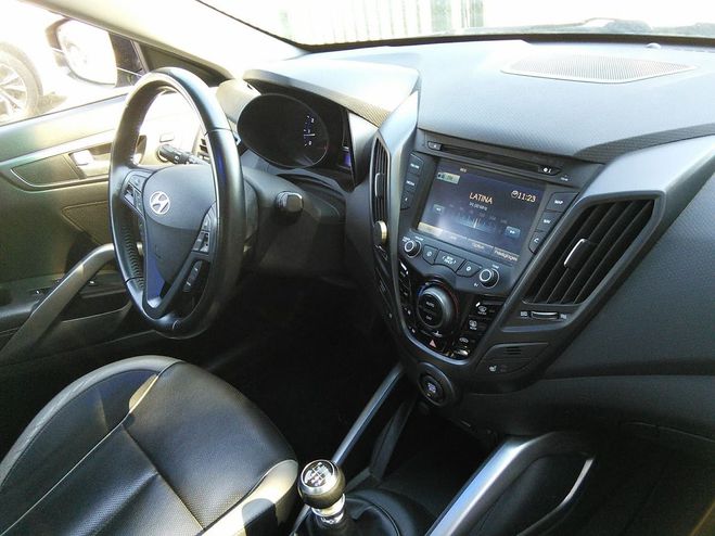Hyundai Veloster 1.6 T-GDI 16V 186 cv CLIMATISATION - MOT Gris clair de 2014