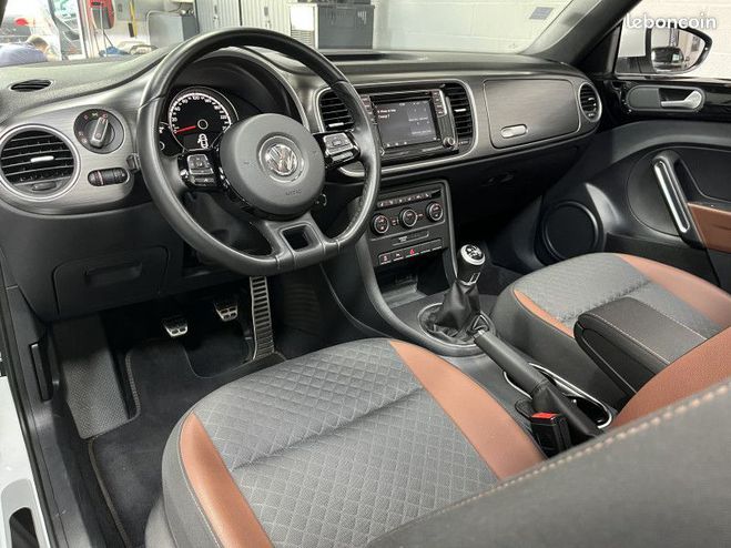 Volkswagen Coccinelle CABRIOLET 1.2 TSI 105CH ALLSTAR Etat neu Blanc de 2016
