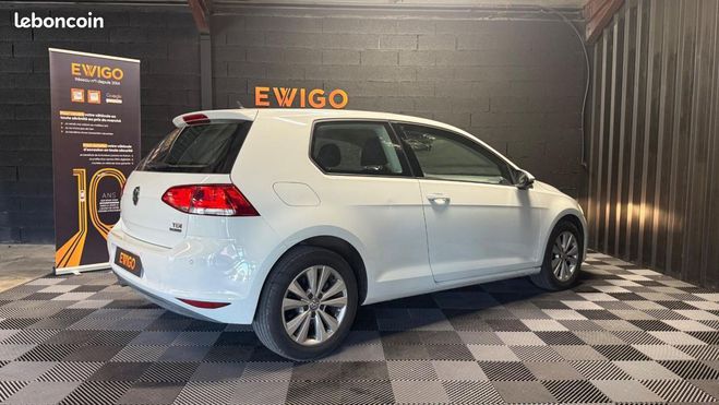 Volkswagen Golf 1.6 TDI 105 BLUEMOTION CONFORT LINE DSG  Blanc de 2013