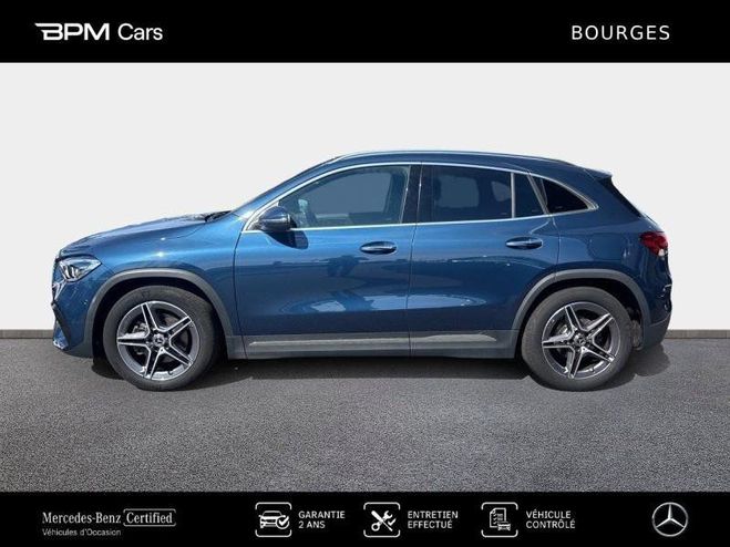 Mercedes Classe GLA 200 163ch AMG Line 7G-DCT Bleu Denim Mtallis de 2023