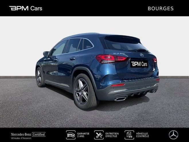 Mercedes Classe GLA 200 163ch AMG Line 7G-DCT Bleu Denim Mtallis de 2023