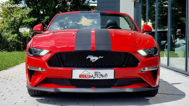 Ford Mustang CONVERTIBLE 5.0 V8 450CH GT BVA10 Rouge de 2019