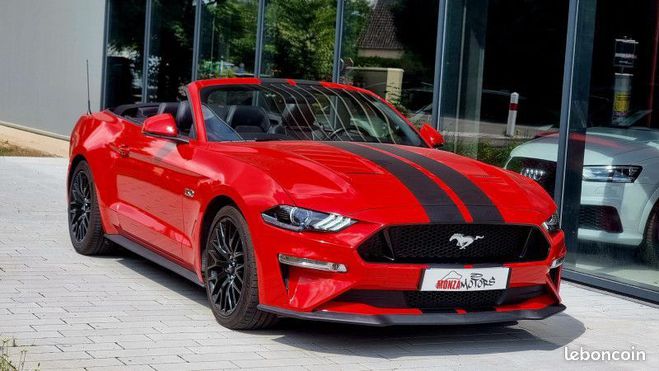 Ford Mustang CONVERTIBLE 5.0 V8 450CH GT BVA10 Rouge de 2019