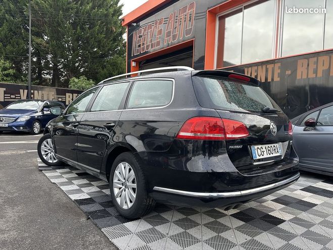Volkswagen Passat SW 2.0 TDI 140CH BLUEMOTION TECHNOLOGY F Noir de 2012