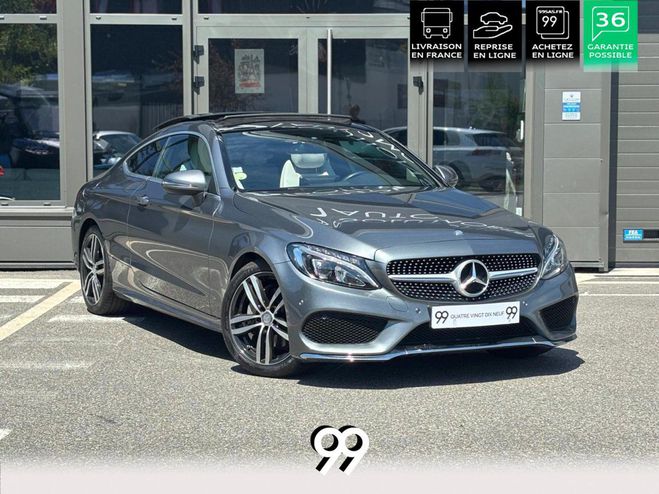 Mercedes Classe C Coupe Sport 220 d - BVA 9G-Tronic Sportl GRIS FONCE de 2016