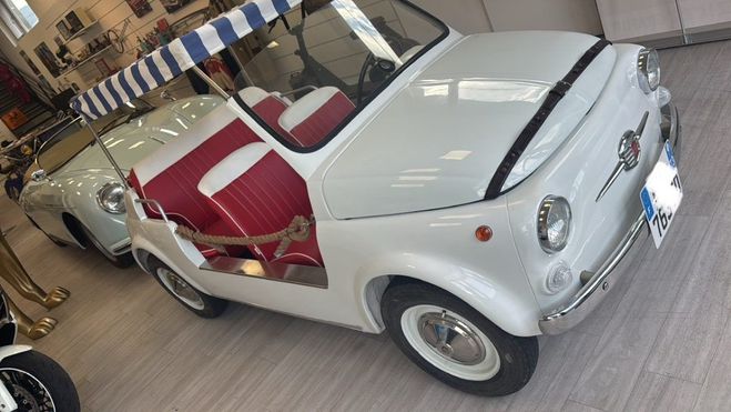 Fiat 500 Jolly REPLIQUE SPIAGGINA REPRISE POSSIBL Blanc Verni de 1969