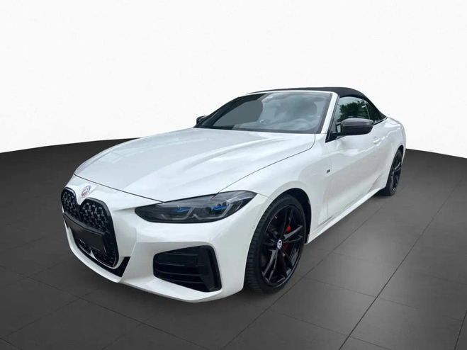 BMW Serie 4 CABRIOLET G23 Cab M440d xDrive 340 ch BV Blanc Alpin III de 2022