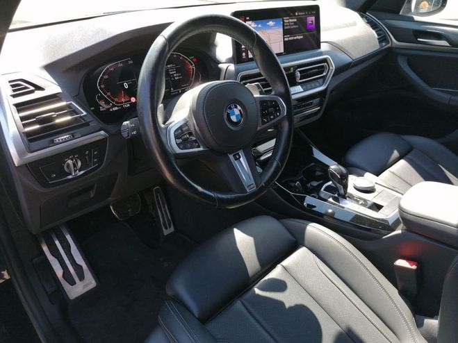 BMW X3 G01 LCI xDrive 30d 286ch BVA8 M Sport Noir Carbone de 2022